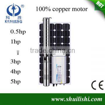 370W/550W/750W Stainless steel solar water pump system