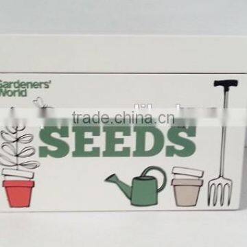 seeds storge metal box