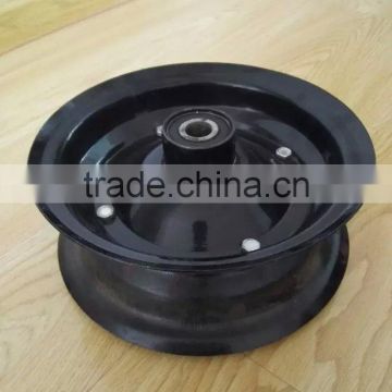 14" steel wheel rim for trolley