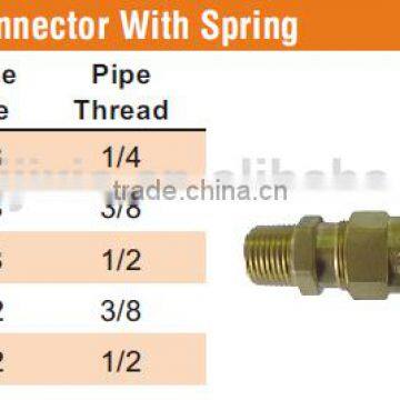 668S Male Connector With Spring, D.O.T. Air Brake Fitting For Rubber Tube,Pneumatic va photo-4