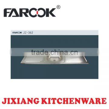 new commercial stainless steel narrow kitchen trough sink