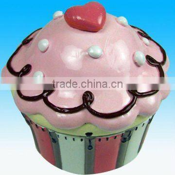 Hotsale resin cupcake