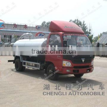 Foton 4*2 vacuum sucking pump truck