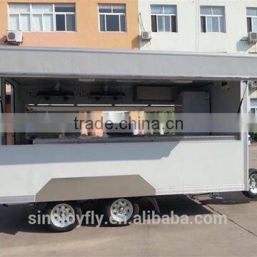 Air Conditioner Equipped Mobile Food Van Shanghai Making Machine for Sale photo-3