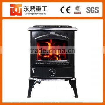 Factory Direct Selling Fireplace Cast Iron Material Wood Burning Stove With Low Price photo-3