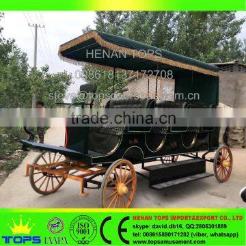 HENAN TOPS Park Horse Carriage MC-13 for Sale Tourist Car photo-4