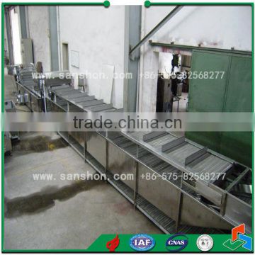 Sanshon LPT Vegetable and Fruit Model Chain Type Blancher