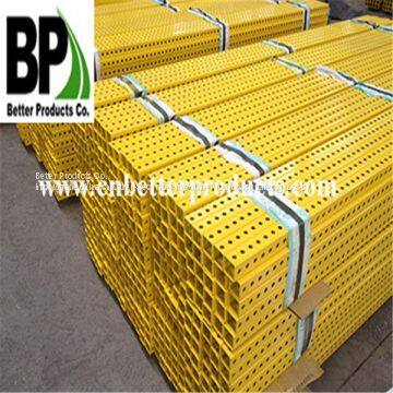 Hot Dipped Galvanized Perforated Traffic Steel Square Sign Posts Tubing photo-2