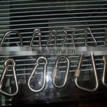 Hot Sale ce 6*60 Polished Forged Stainless Steel 316 Snap Hook photo-2