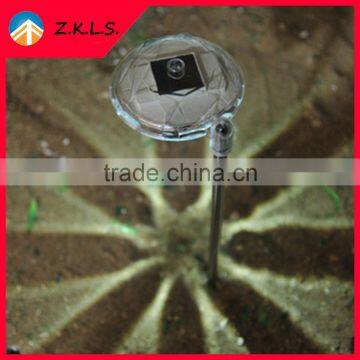 Plastic Diamond Shape Garden LED Solar Light photo-3