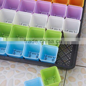 Plastic 20 Divided Plant Flower Pots Tray