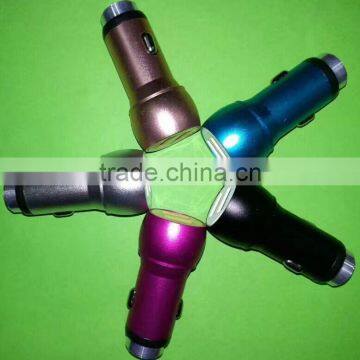 New Itme Promotional Portable Torch Shape Usb Car Charger photo-2