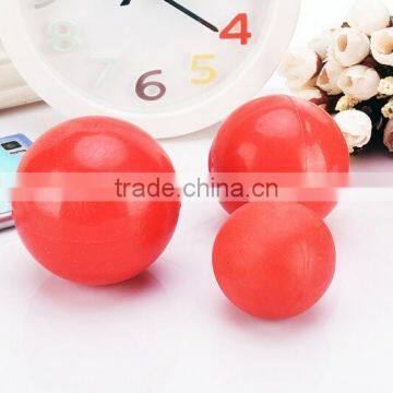 CY187 Products For Pet Puppy Dog Red Solid Natural Rubber Elastic Pet Ball Toys, Bite Resistant Dog Toy Squeakers Training Toys photo-4