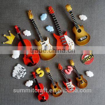 Fridge magnet personalised resin guitar musical fridge magnets