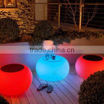 Outdoor Rechargeable bar table /led nightclub coffee table/rgb led coffee table