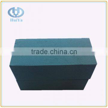 wet green square floral sponge for flowers plants