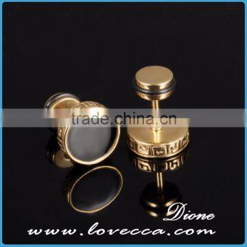 Wholesale Ear Piercing Studs Stainless Steel Dumbbell Earrings photo-3