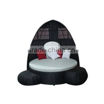 Morden Classic Design Rattan Day Bed for Garden Outdoor Furniture photo-2