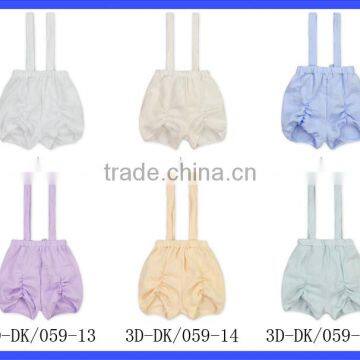 Wholesale Todder Baby Girls Red Bow Suspender Bubble Shorts photo-6