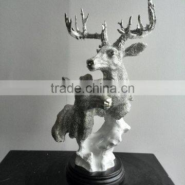 Resin Christmas Reindeer Decoration Figurine