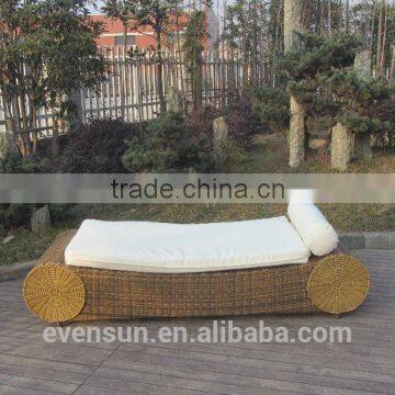 Rattan Lounger Patio Sun Bed photo-5