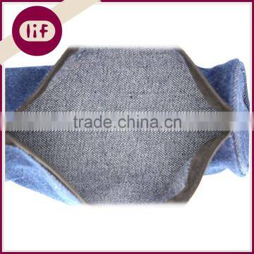 Fancy Round Profile Jean Pencil Bag, Jean Zipper Pencil Bag, JeansPencil Bag photo-4