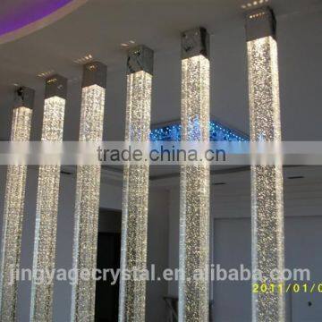 Promotional Crystal Pillars With Bubbles for Partition Wall photo-2