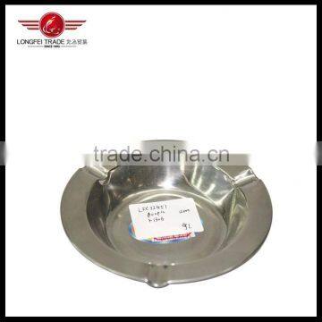 Round Stainless Steel Ashtray , Ashtray Tobacco Jar