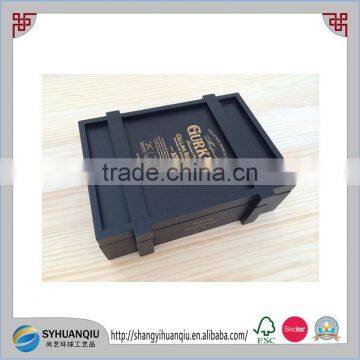 Custom Made Military Type Rustic Wooden Wine Box photo-2