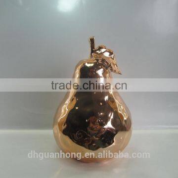Wholesale Ceramic Pear Ornaments for Candy Container photo-3