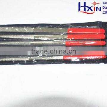 Electroplated Diamond Needle Files 5pcs/set total length 215mm