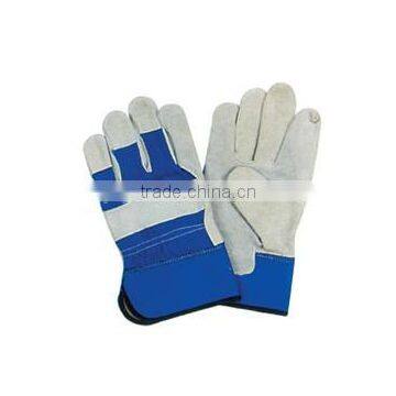 leather safety working glove