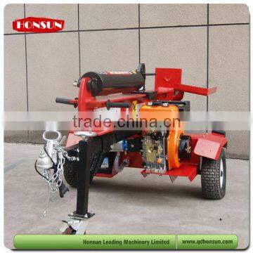 1050mm 15HP With 18 Months Warranty Cheap Large Industrial Horizontal 50T Diesel Motor Log Splitter
