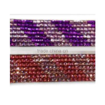 Colorful Bracelet With Zinc Alloy Locking Part, Hot Sale Gift Leather With Crystal Gem Decoration photo-5