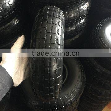 4.00-6 pu foam wheel for wheelbarrow and trolley (customized)