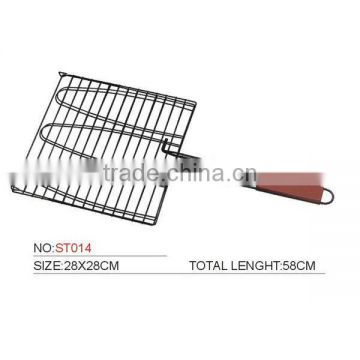 ST014 non-stick triple fish basket