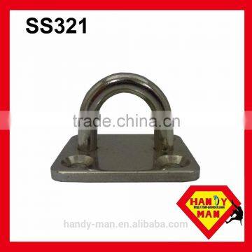 Marine Hardware Industrial Stainless Ring Plate With Sink Hole Anchor Plate photo-2