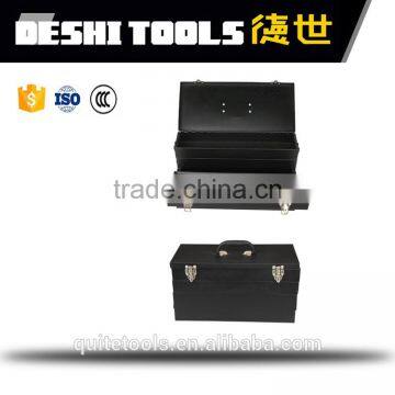 Industry Portable Large Iron 2Layers Tool Box