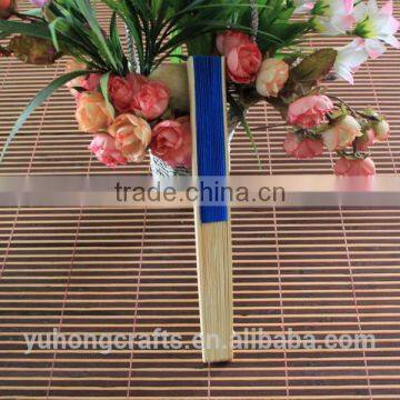 Colorful Bamboo Cheap Paper Fan Wholesale photo-2