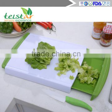 Novel folding environmental protection kitchen household plastic chopping block