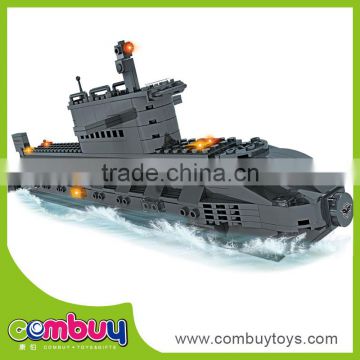 520PCS military play set building blocks submarine toy