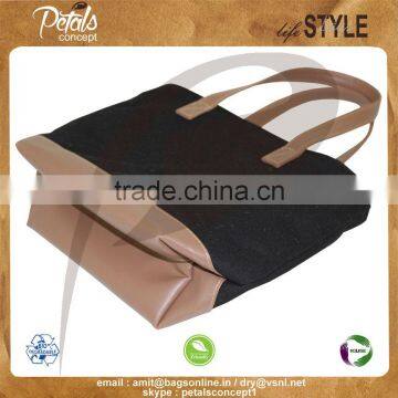 12 oz Dyed Canvas Tote Bag With Eva Padding & Inside Polyester Lining With PU Handle & Bottom With Top Zip Closure photo-6