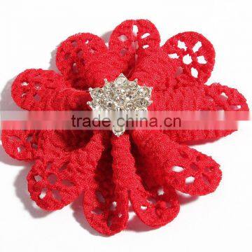 Mini Cute Fabric Flower Clip for Kids Hair Accessories photo-4