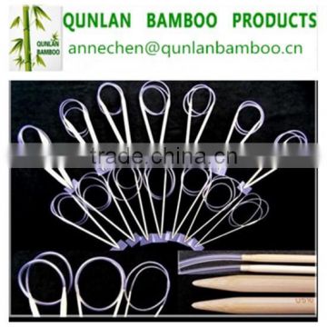 Factory supply cheapest bamboo circular kitting needle