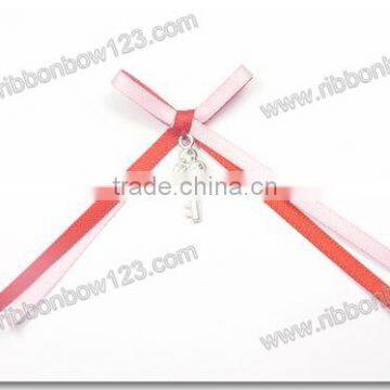 MSD wholesale long tail ribbon bow for lingerie/children socks