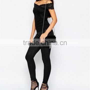 Girls Sexy Sleeveless Top 2016 off Shoulder Sexy Sleeveless Top HST3756 photo-4