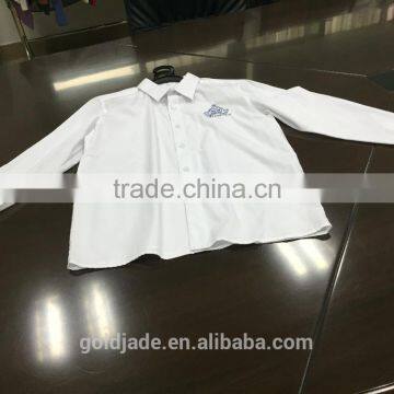 100% Cotton Flight Attendants Whits Shirts Uniform Shirts Office Classical Long Sleeve Shirts photo-4