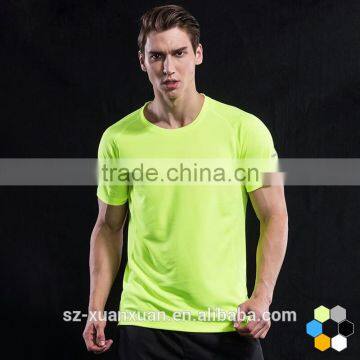 Custom Cotton Fit Running T-shirt With Short Sleeve