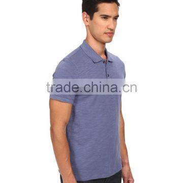 2015 Latest Custom Short Sleeve Mens Formal Polo Shirt From China Factory Cheap Wholesale photo-4