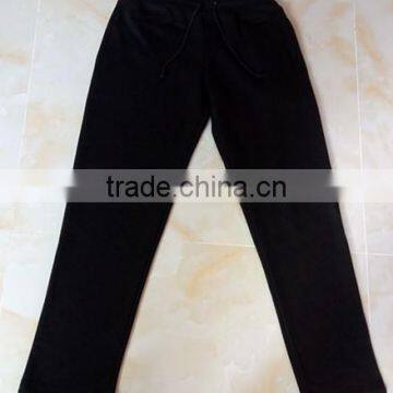 fleece Sweat Pants black wholesale blank jogger pants